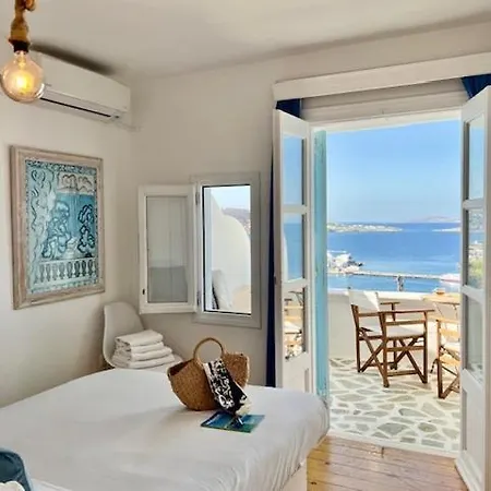 Anemones Sea View Apartment Mykonos Town Room photo